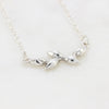 Artemis Necklace in White Gold