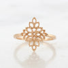 Leaf Bouquet Ring in Rose Gold