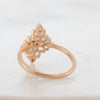 Leaf Bouquet Ring in Rose Gold