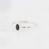 Nix Sapphire Ring in White Gold