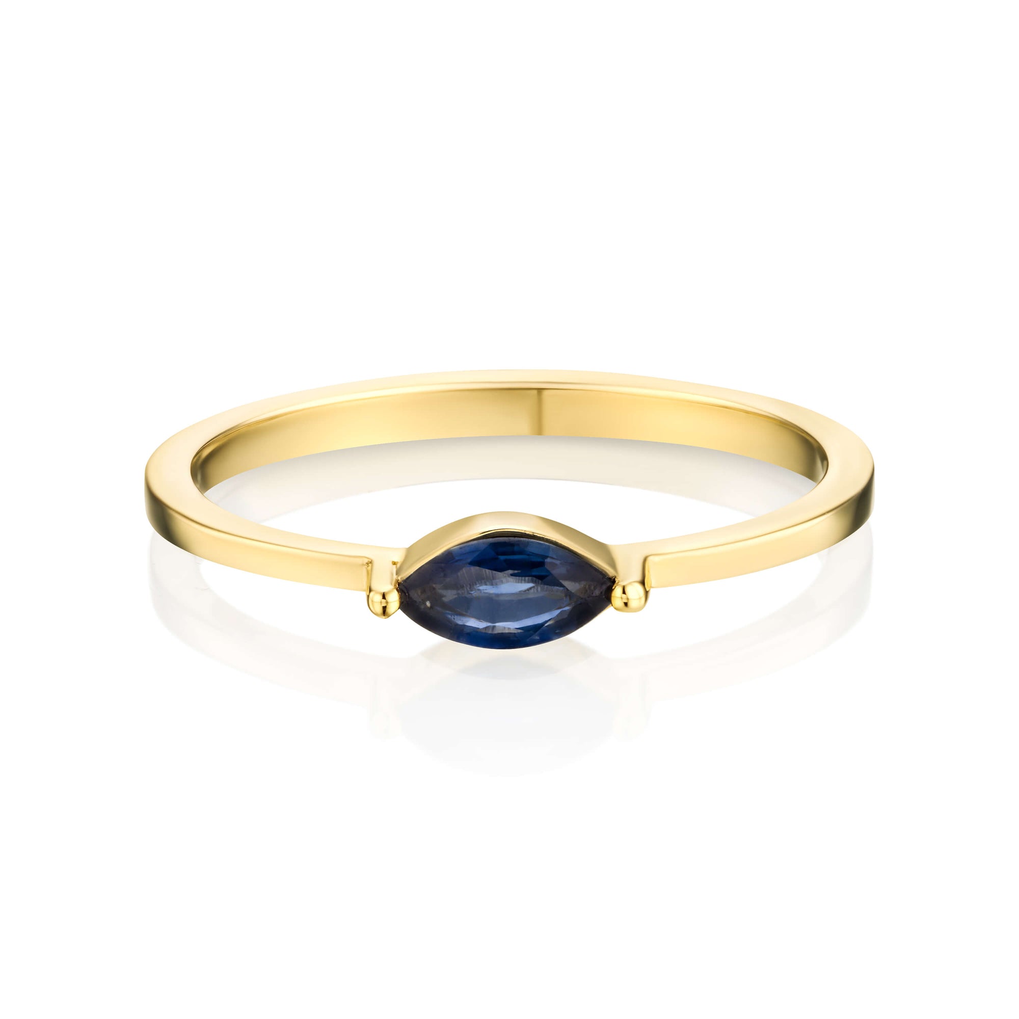 Marquise Sapphire Ring