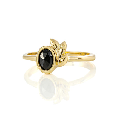 Demeter Black Diamond Ring