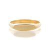 Elongated Oval Signet Ring