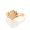 Doric Signet Ring in Rose Gold